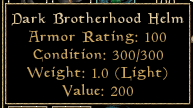 Dark Brotherhood Helm